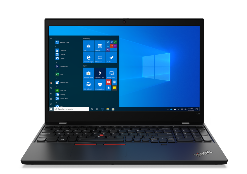 Lenovo ra mắt loạt laptop cải tiến mới, linh hoạt thiết kế và cấu hình - 02 Thinpad L15 Gen 2 15inch Hero Front Facing JD INTEL