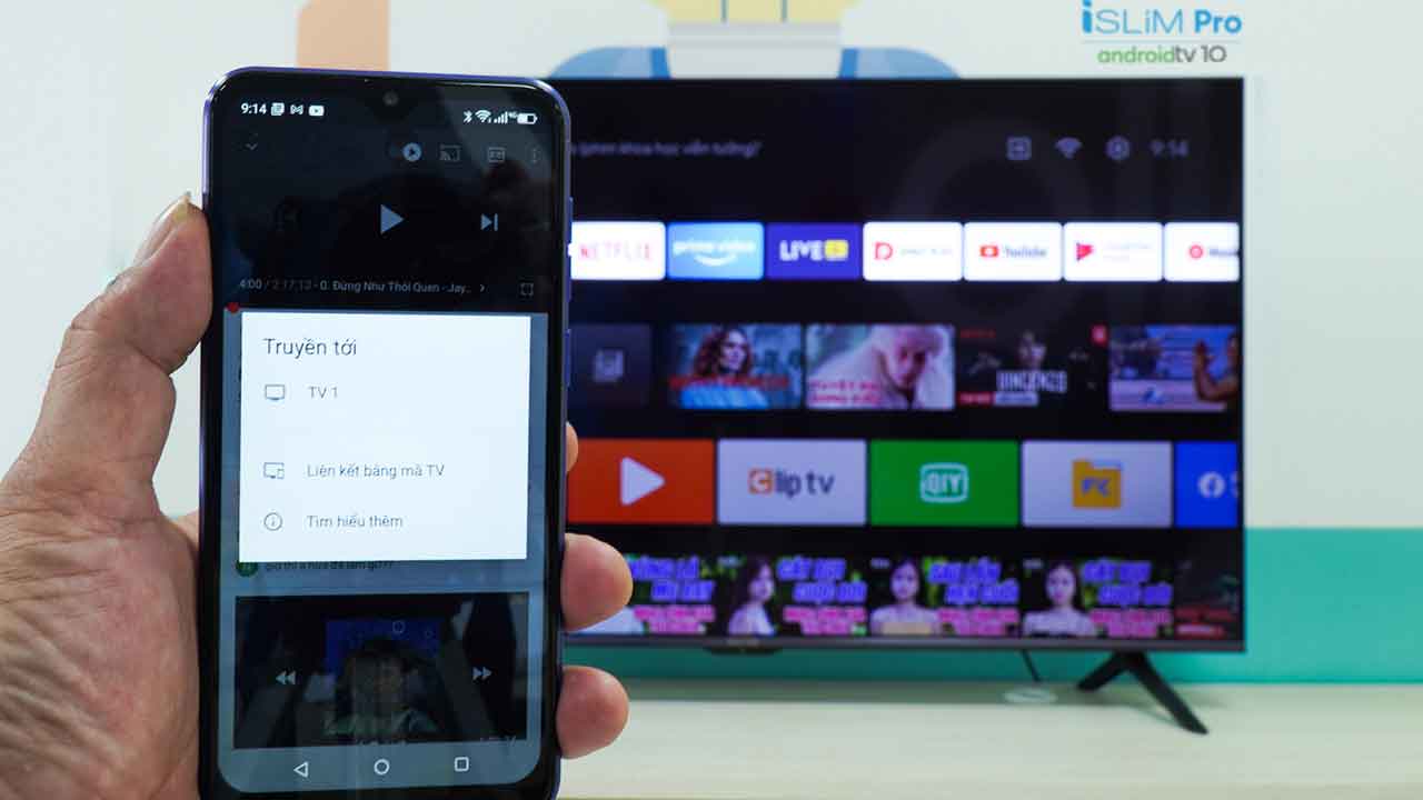 Asanzo ra mắt smartTV iSLIM Pro: Chạy Android 10, giá từ 13 triệu đồng - iSLIM Pro 10 55U71 4