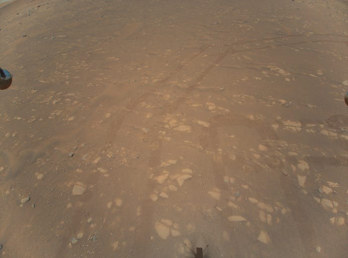Ngạc nhiên trước những bức không ảnh chụp bề mặt sao Hỏa do trực thăng Ingenuity gửi về - Ingenuity 3 2