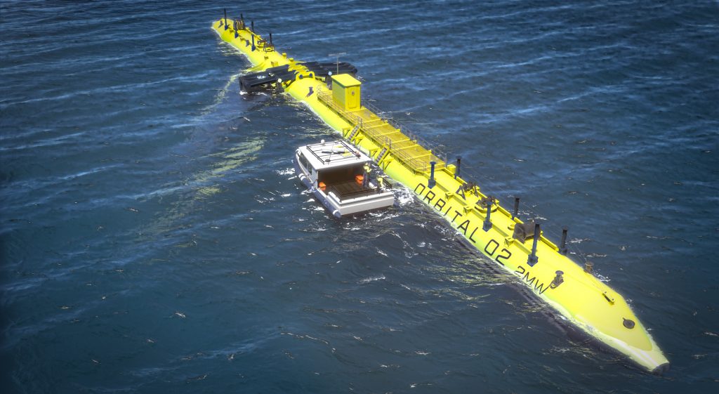 Tuabin thủy triều nặng 680 tấn, mạnh nhất thế giới sẵn sàng tạo ra điện - Orbital O2 5