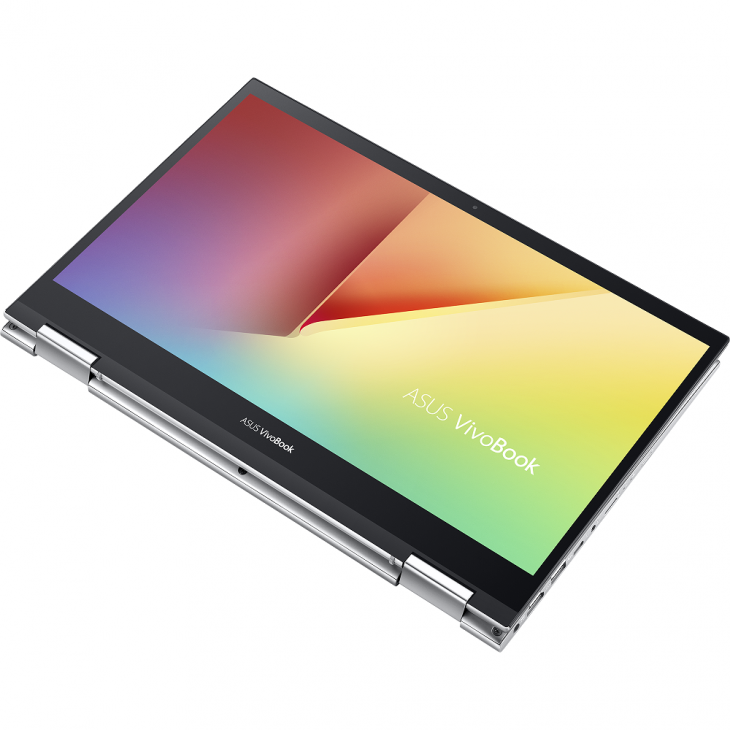 VivoBook Flip 14 TP470: laptop xoay gập, màn hình cảm ứng dành cho giới trẻ, giá từ 14,9 triệu đồng - ASUS TP470 Product photo  2S Transparent Silver 27