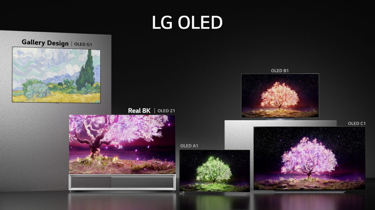 LG bán ra tivi có màn hình OLED evo tại Việt Nam - cac dong oled