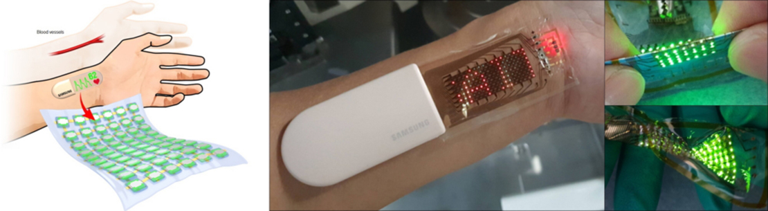 Miếng dán da OLED hoạt động như thiết bị theo dõi thể dục - 2 15