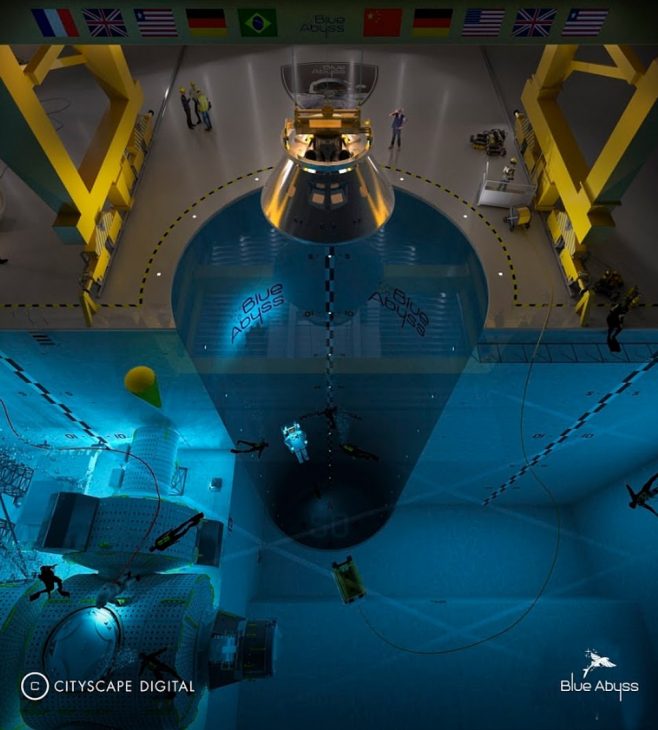 Bể bơi Blue Abyss: địa điểm lý tưởng để phát triển robot dưới nước và đào tạo phi hành gia - Blue Abyss 4