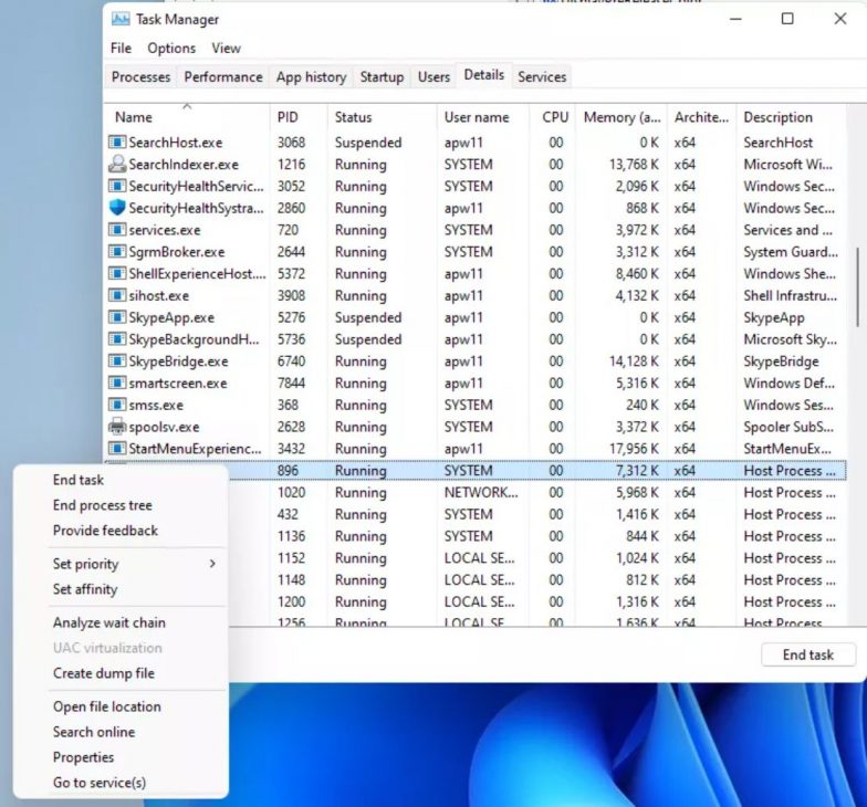 Màn hình xanh chết chóc chuyển thành màn hình đen trong Windows 11 - 4 2