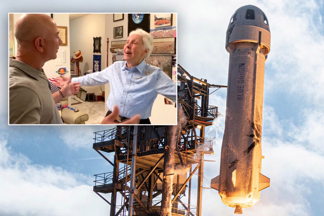 Tỷ phú Jeff Bezos sẽ đưa người phụ nữ 82 tuổi thực hiện ước mơ bay vào vũ trụ - Jeff Bezos 3