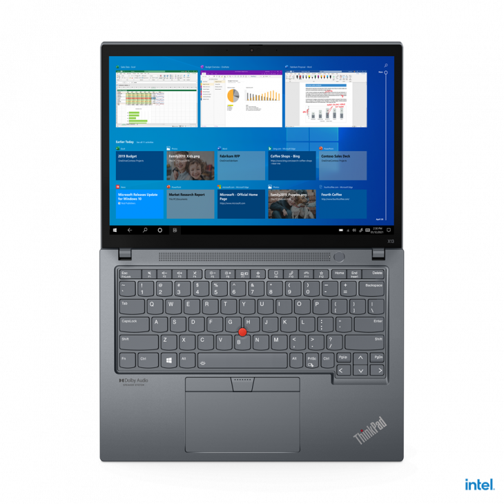 Lenovo ra mắt laptop doanh nghiệp ThinkPad X13 và T14s thế hệ mới - ThinkPad X13 Gen 2 Intel CT2 01