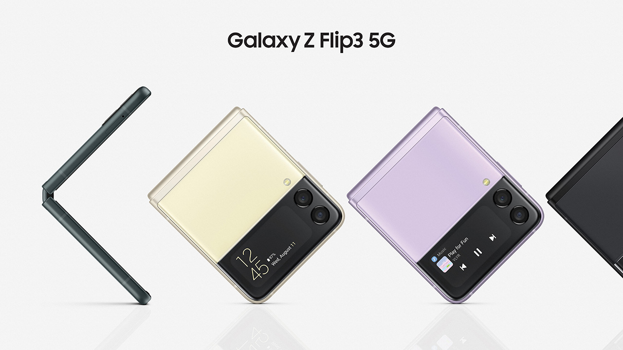 Bộ đôi Galaxy Z Fold3 5G và Galaxy Z Flip3 5G chính thức trình làng - Zflip 3