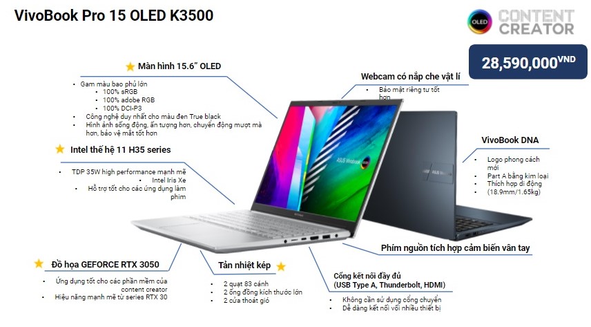 Laptop ASUS màn hình OLED cho người làm sáng tạo, từ chuyên nghiệp đến nghiệp dư - ASUS 1