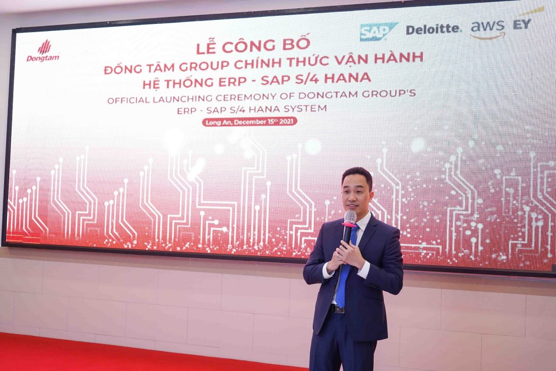 Đồng Tâm Group vận hành hệ thống ERP mới: SAP S/4HANA - Ong Nguyen Hong Viet Tong Giam doc SAP Viet Nam phat bieu