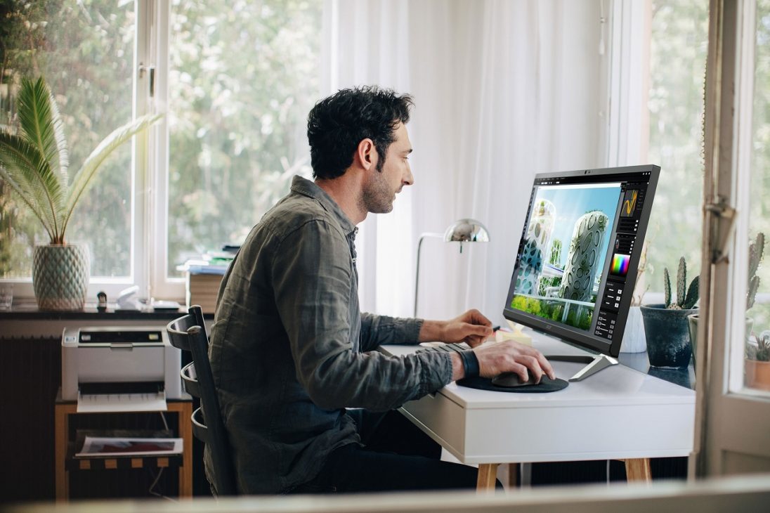 Acer nâng cấp mạnh mẽ laptop Swift X di động và máy trạm Aspire làm việc tại nhà - Aspire C27 Aspire C24 Lifestyle 01