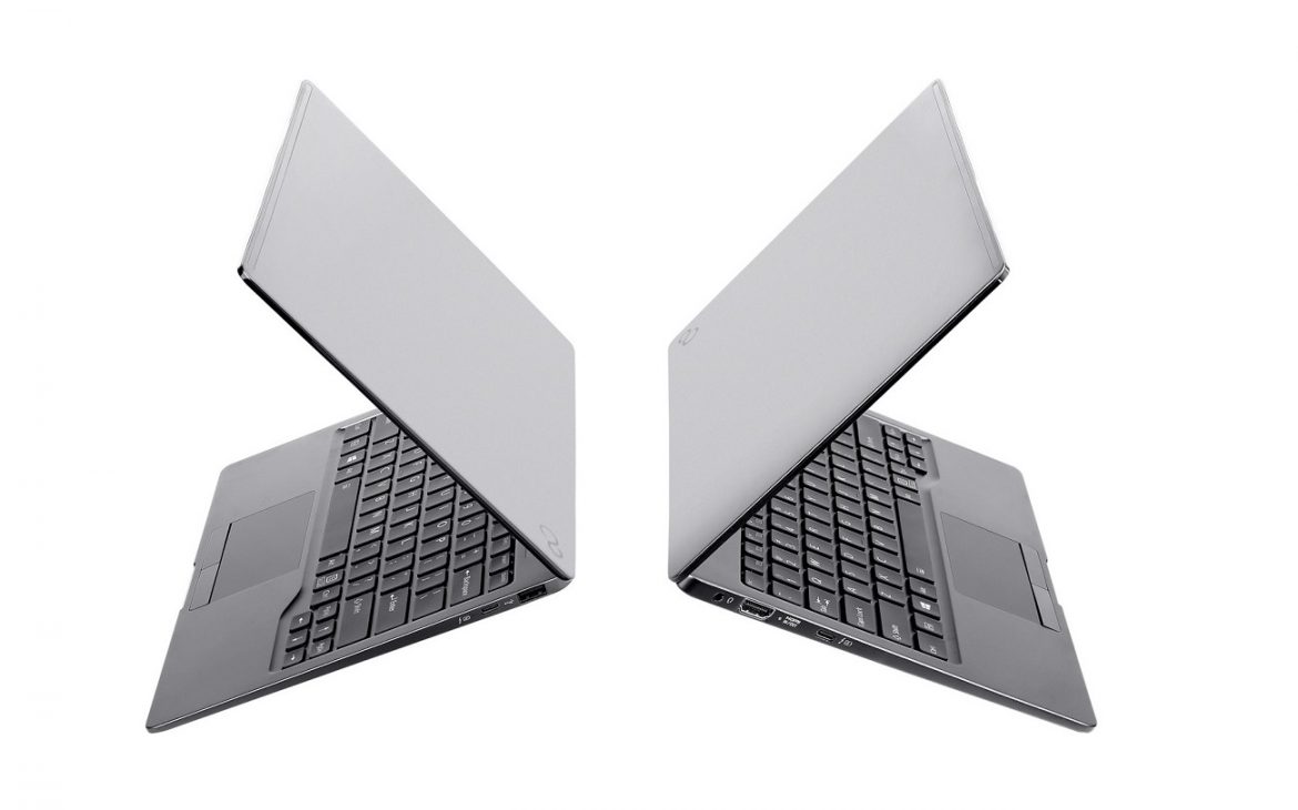 Laptop mỏng nhẹ Fujitsu CH thêm phiên bản màu xám bạc - CH Silver Standard Photo 06 edited