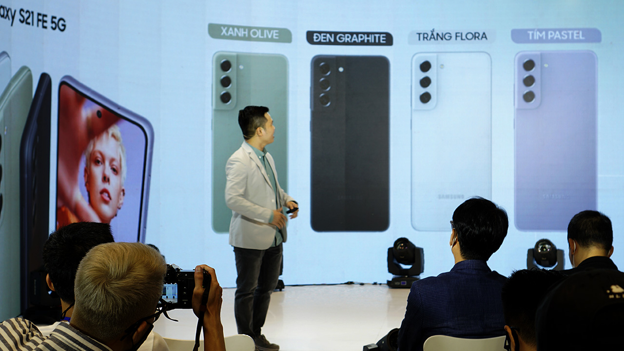 Samsung Galaxy S21 FE 5G ra mắt với thông điệp "Bắt ảnh nghệ, bừng chất FAN" - DSC1974