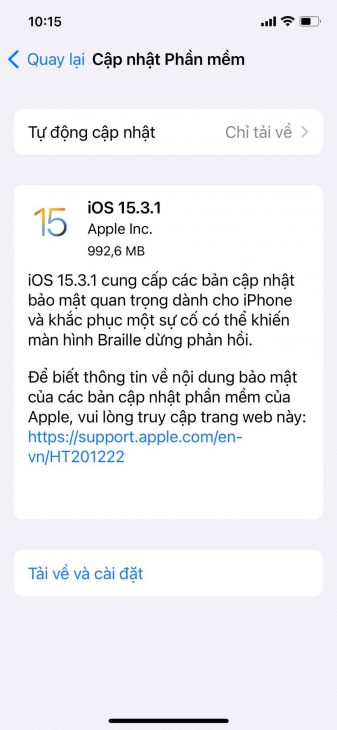Phát hành bản vá bảo mật iOS 15.3.1, chặn hacker chạy mã tùy ý trên thiết bị người dùng - 2 8