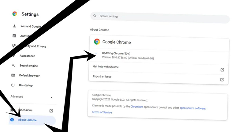 Cập nhật gấp Google Chrome để an toàn lướt web - 2934