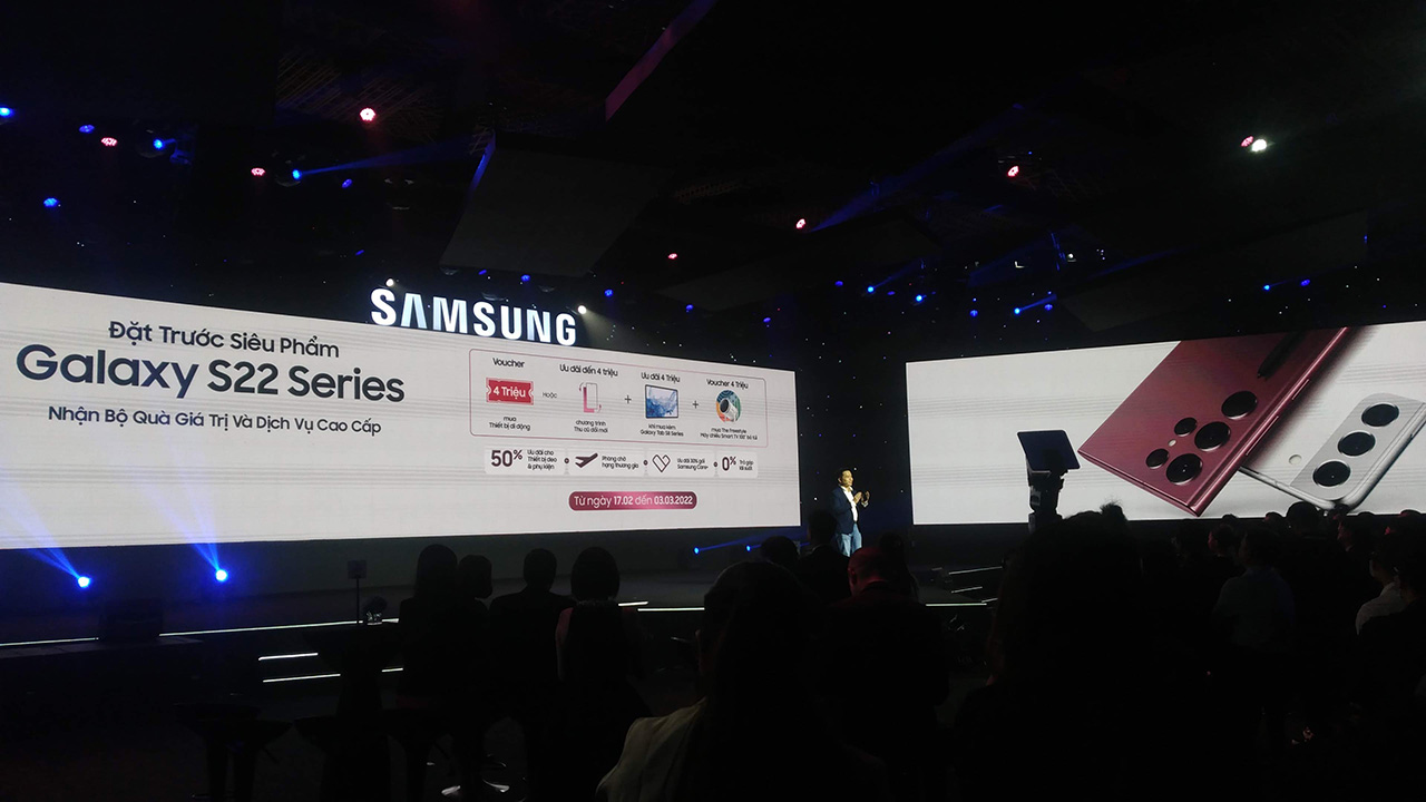 Samsung giới thiệu loạt sản phẩm 2022 trong không gian đậm chất công nghệ - IMG 20220216 193210 920