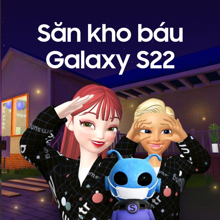 Săn kho báu Galaxy S22 trong thế giới metaverse ZEPETO - Instagram MyHouseXS22 2nd