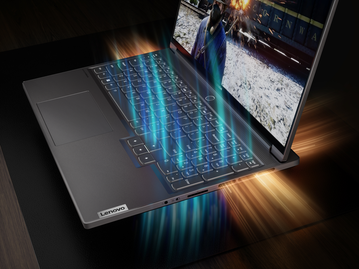 Lenovo ra mắt loạt laptop gaming Legion 7 Series mới - 19 Legion Slim 7 Gen 7 AMD Closeup Air Intake