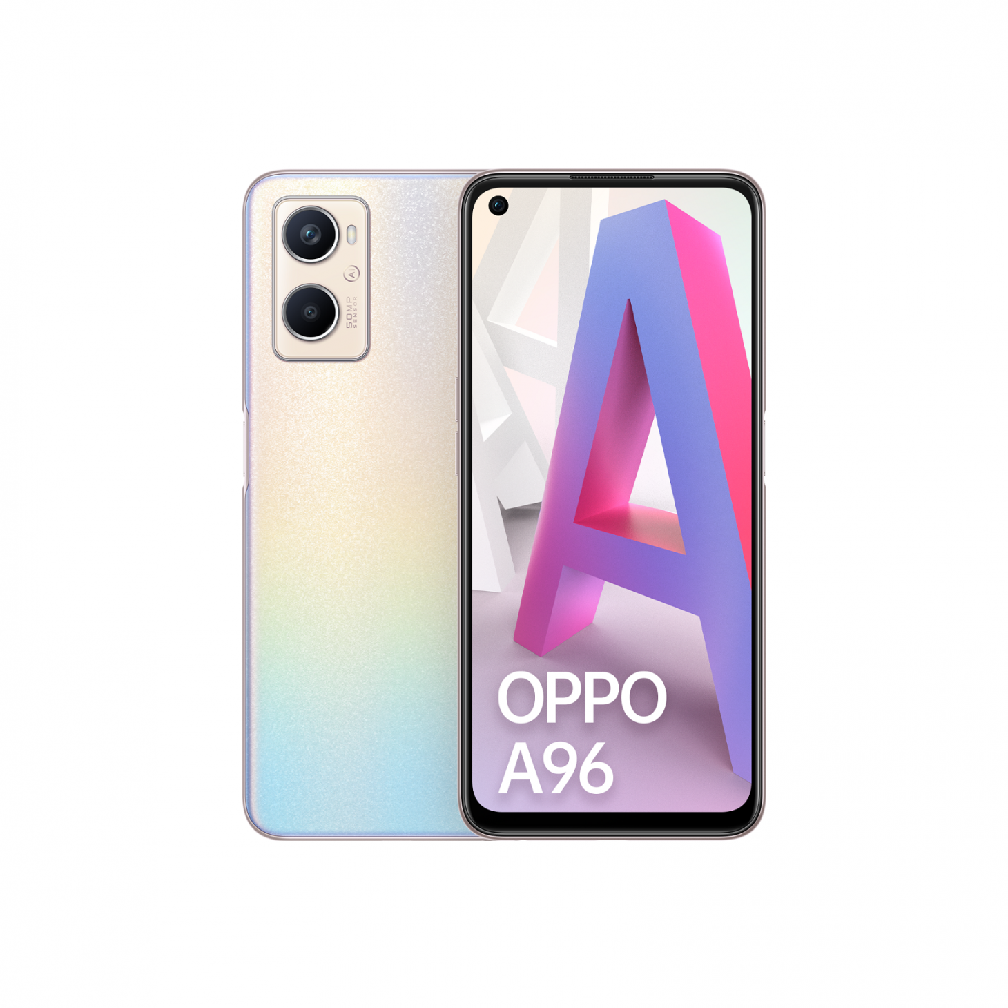 OPPO ra mắt A96 và A57, sạc nhanh nhất trong phân khúc - Combo A96 Pink RGB