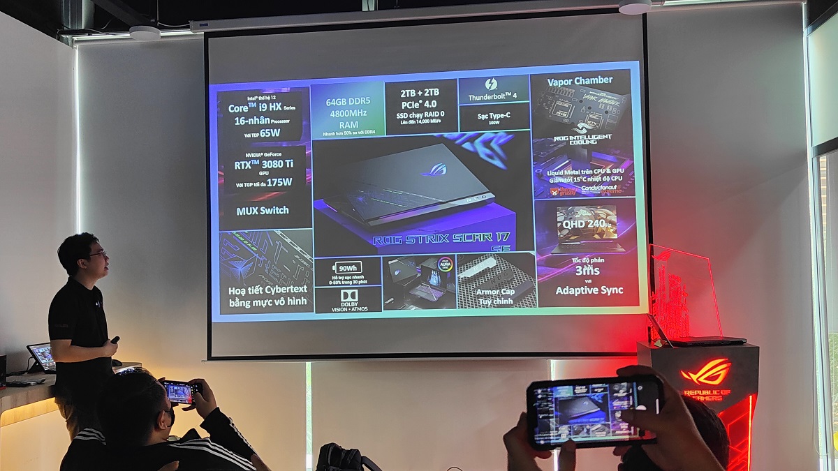 ROG Strix SCAR 17 SE - laptop Gaming sử dụng Intel Alder Lake HX đầu tiên, giá 110 triệu đồng - IMG20220726101106
