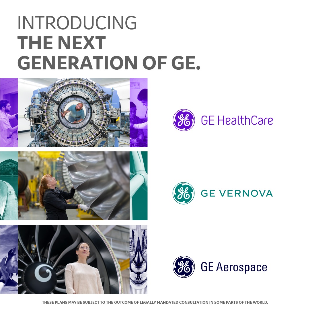 Tập đoàn GE tách thành 3 công ty đại chúng toàn cầu - Next Generation of GE EN