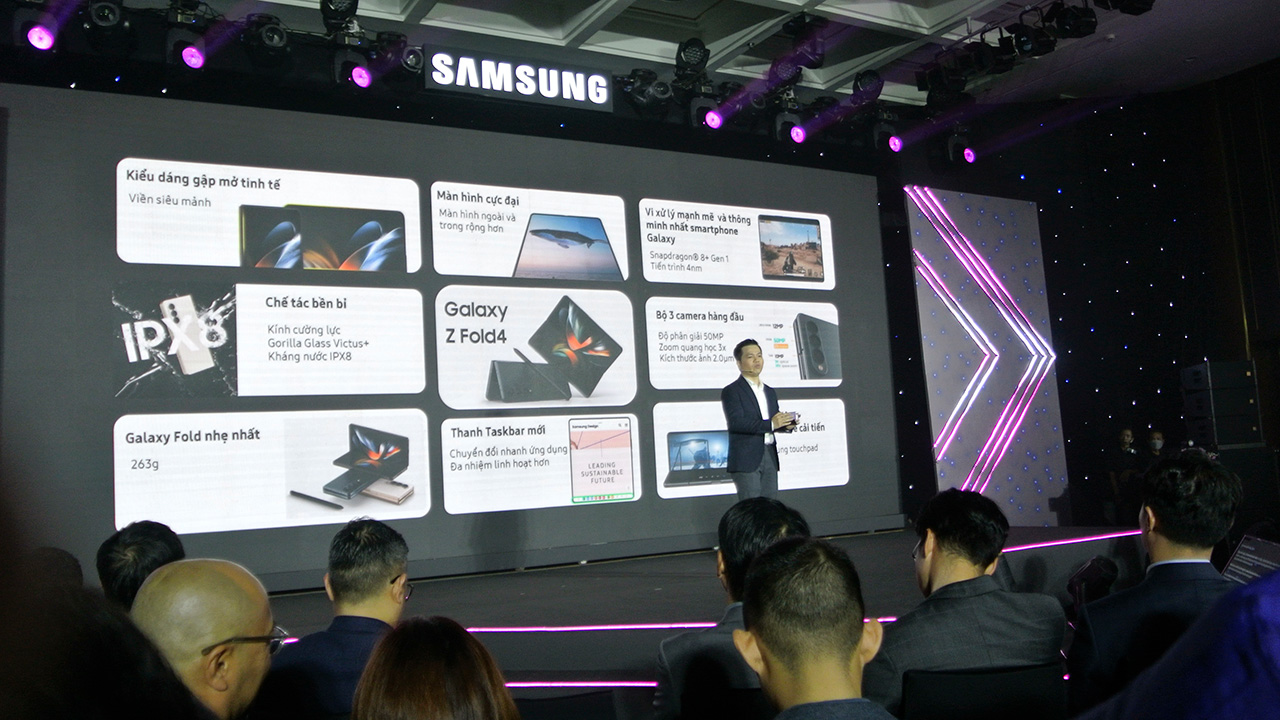Bộ đôi Samsung Galaxy Z 2022 chính thức ra mắt, bền hơn, thêm tùy chọn cá nhân và dung lượng pin nhiều hơn - DSC2259