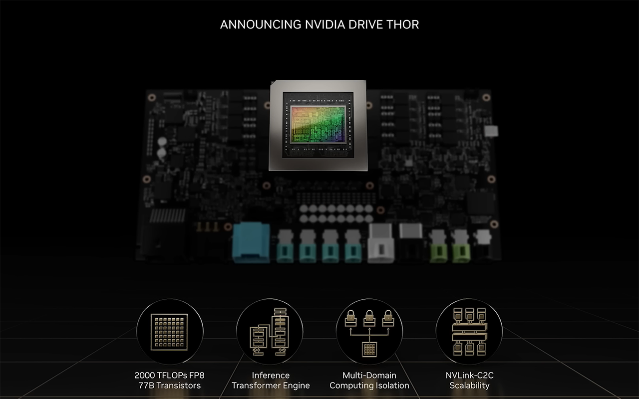 GTC 2022: NVIDIA trình làng chip SoC DRIVE Thor cho xe tự hành - 2022 09 21 57