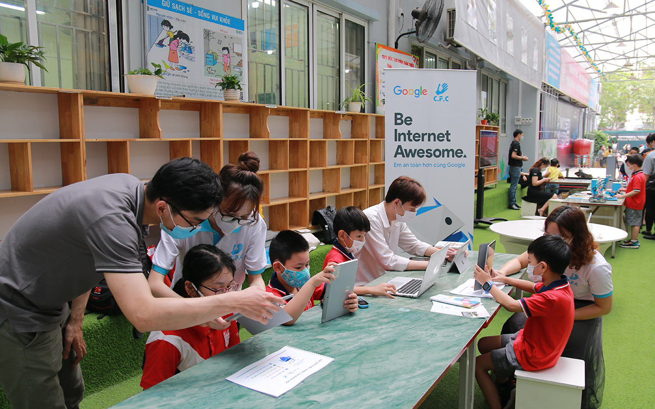 Gần 1 triệu học sinh hưởng lợi từ  'Be Internet Awesome - Em an toàn hơn cùng Google' - 23.4 Event MIS 5
