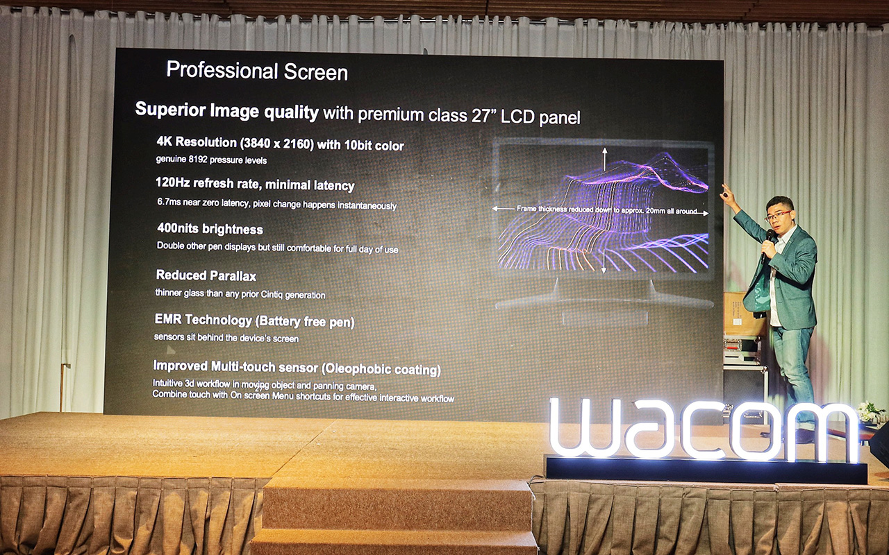 Wacom Cintiq Pro 27: Sự hài hòa sáng tạo, giá hơn 98 triệu đồng - Mr. Chris Lye Senior Manager Wacom SEA