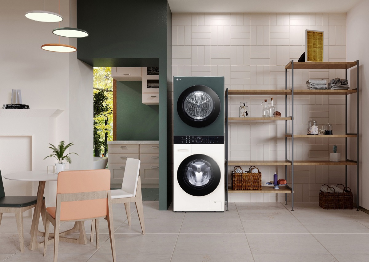 Ra mắt tháp giặt sấy LG WashTower cùng bộ điều khiển thông minh - New WashTower Lifestyle 01