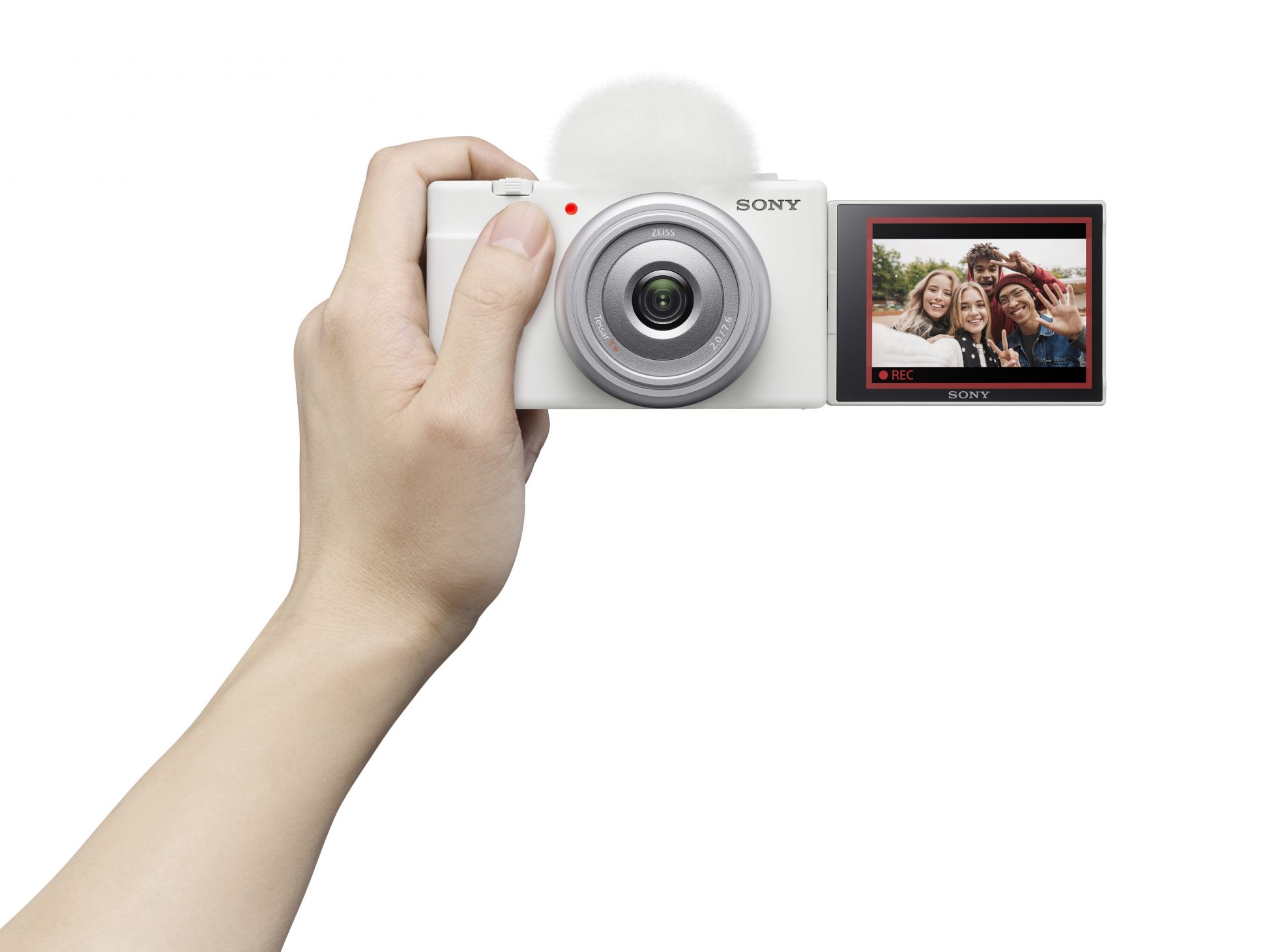 Máy quay ZV-1F, sản phẩm dành quay Vlog mới nhất của Sony - ZV 1F White 1