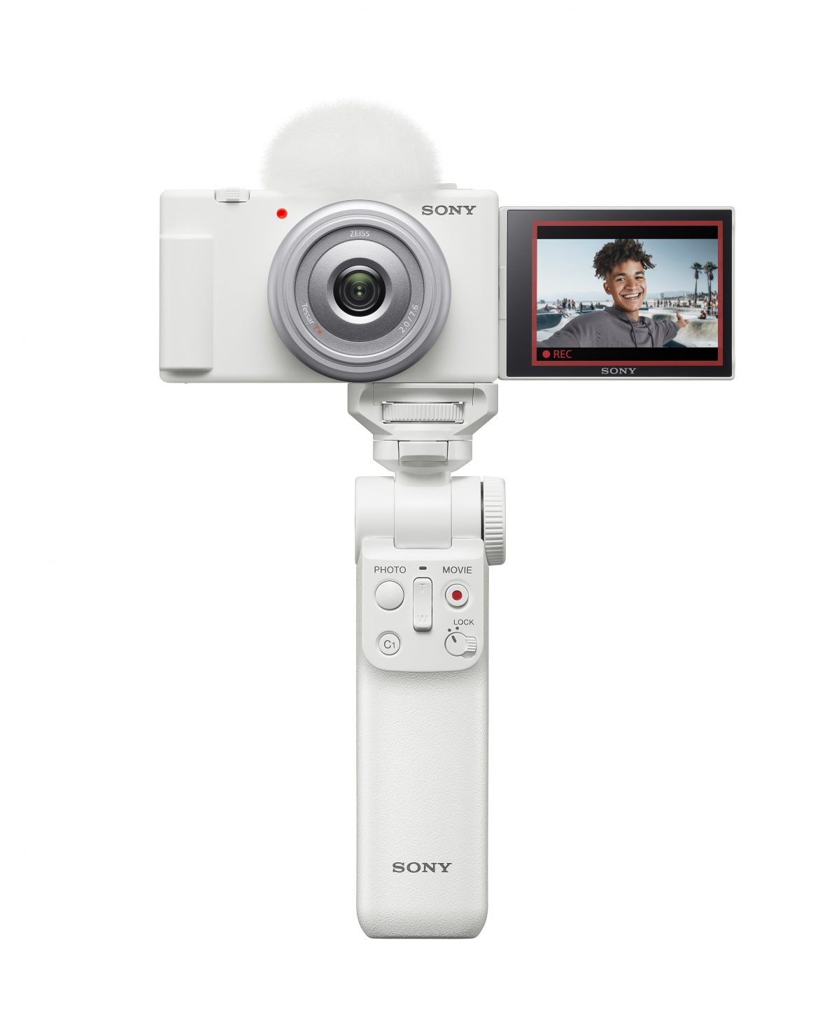 Máy quay ZV-1F, sản phẩm dành quay Vlog mới nhất của Sony - ZV 1F White 4