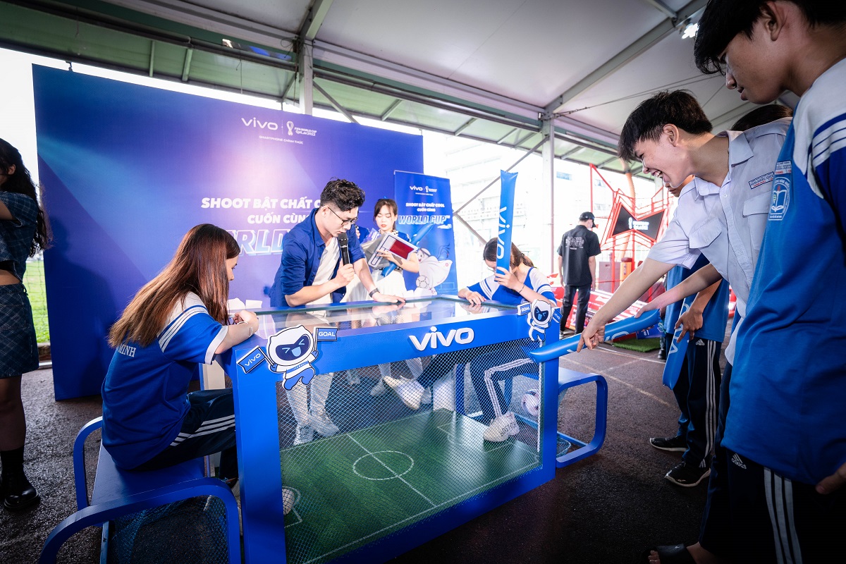 vivo Việt Nam kết nối người yêu công nghệ và mê bóng đá World Cup 2022 - vivo x WC