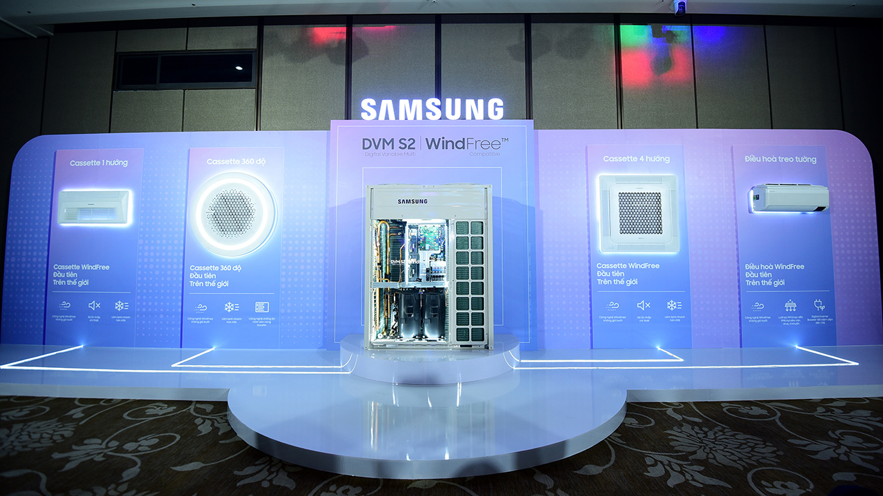 Samsung Việt Nam ra mắt máy điều hòa không khí trung tâm VRF thế hệ mới