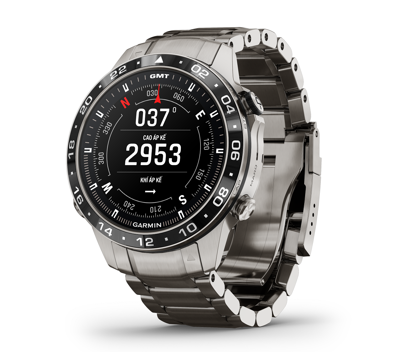Garmin ra mắt bộ sưu tập đồng hồ MARQ cao cấp dành cho thám hiểm và thể thao, giá từ 51 triệu đồng - Marq2 Aviator HR 1000.01