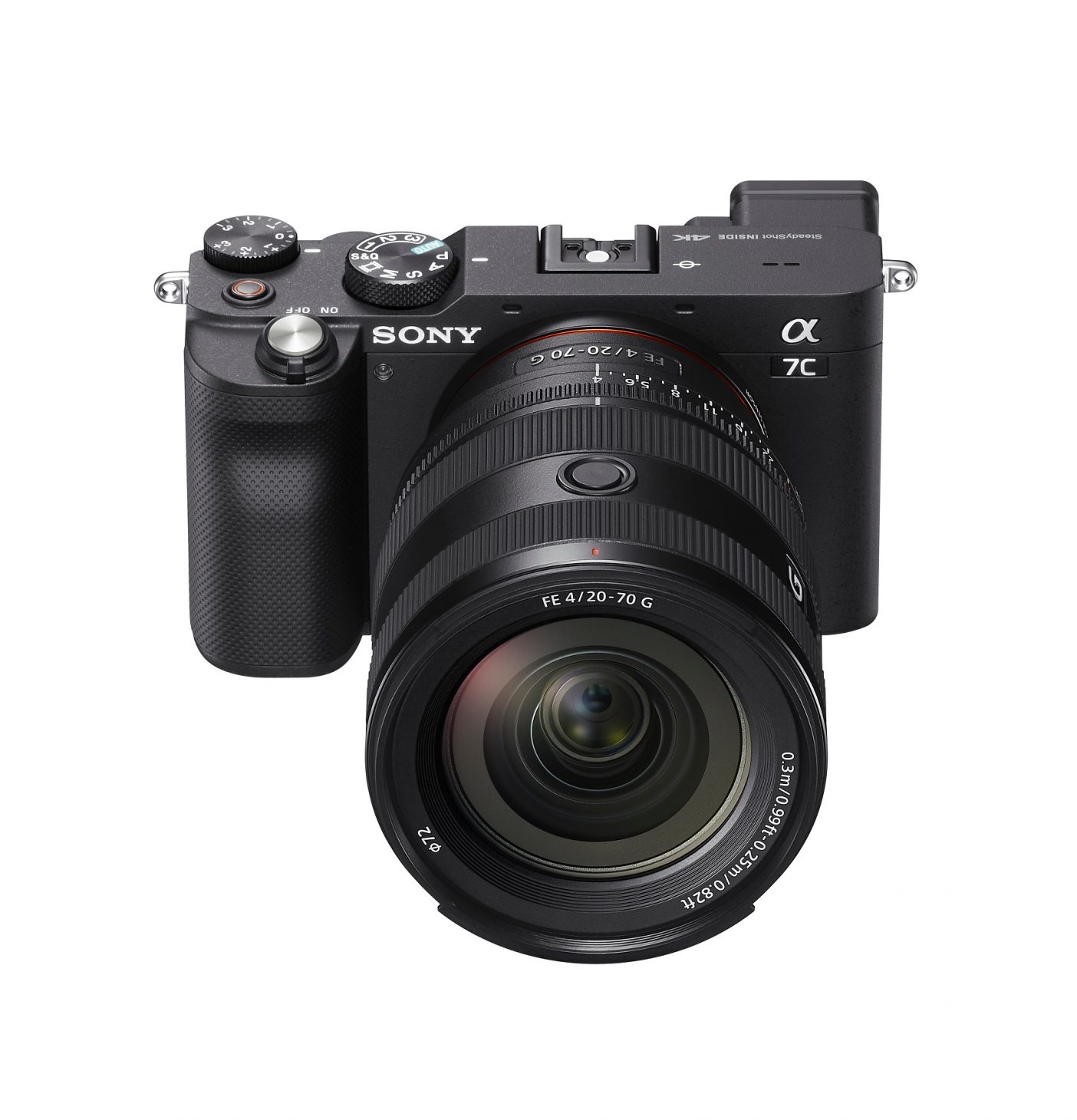 Sony ra mắt ống kính FE 20-70mm F4 G, gọn nhẹ cho góc siêu rộng - 8 ILCE 7C VX8030 front top Large