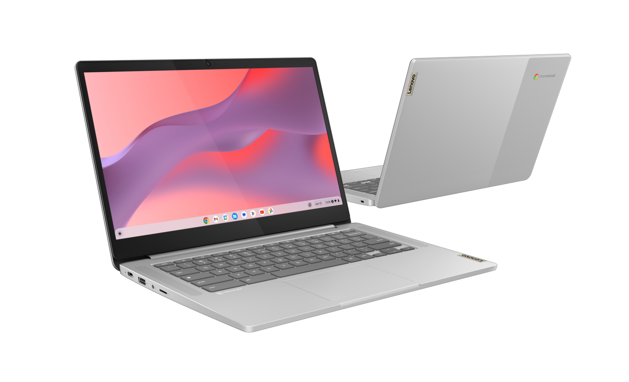 MWC 2023: Lenovo ra mắt loạt máy tính thế hệ mới hỗ trợ môi trường làm việc hybrid - IdeaPad Slim 3 Chromebook Gen8 Cloud Grey