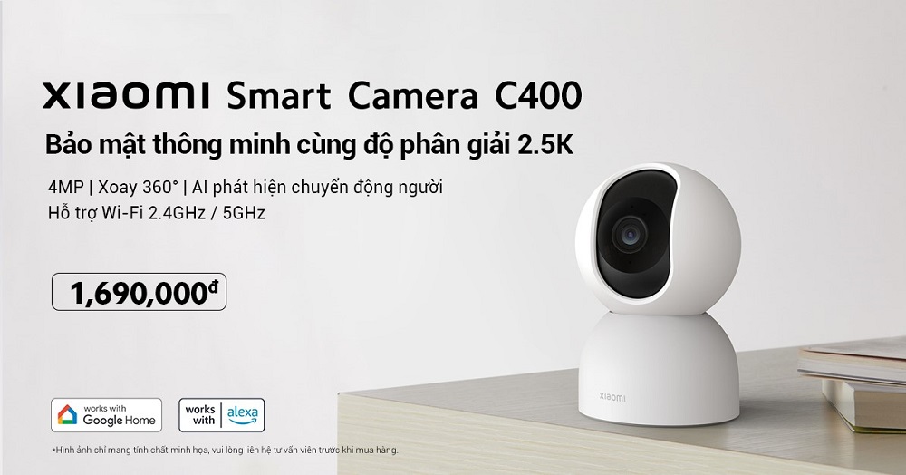 Xiaomi tung loạt camera thông minh được nâng cấp toàn diện - 2.KV C400