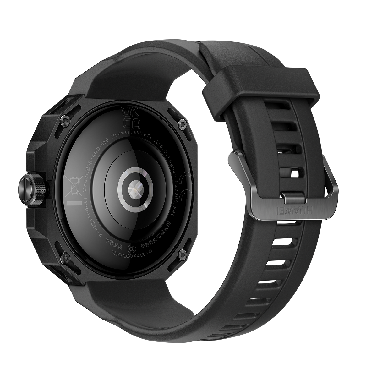 HUAWEI WATCH GT Cyber, thêm một đồng hồ thông minh chất từ Huawei - Arnold ProductImage Black Rear Right PNG RGB 20220830