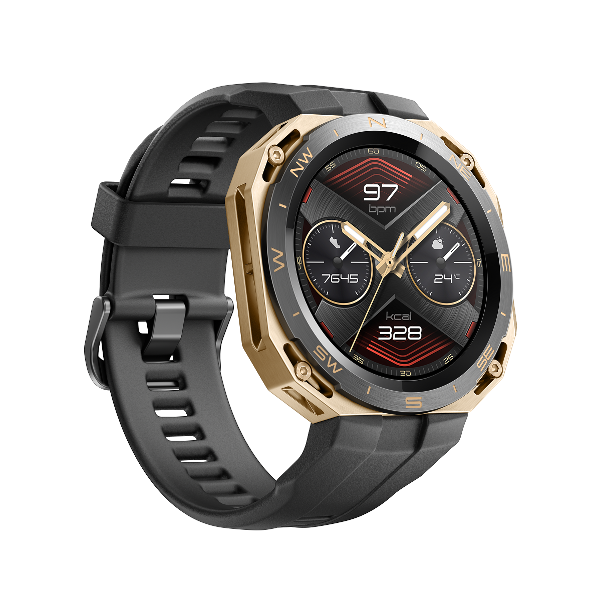 HUAWEI WATCH GT Cyber, thêm một đồng hồ thông minh chất từ Huawei - Arnold ProductImage Gold Front Right PNG RGB 20220830
