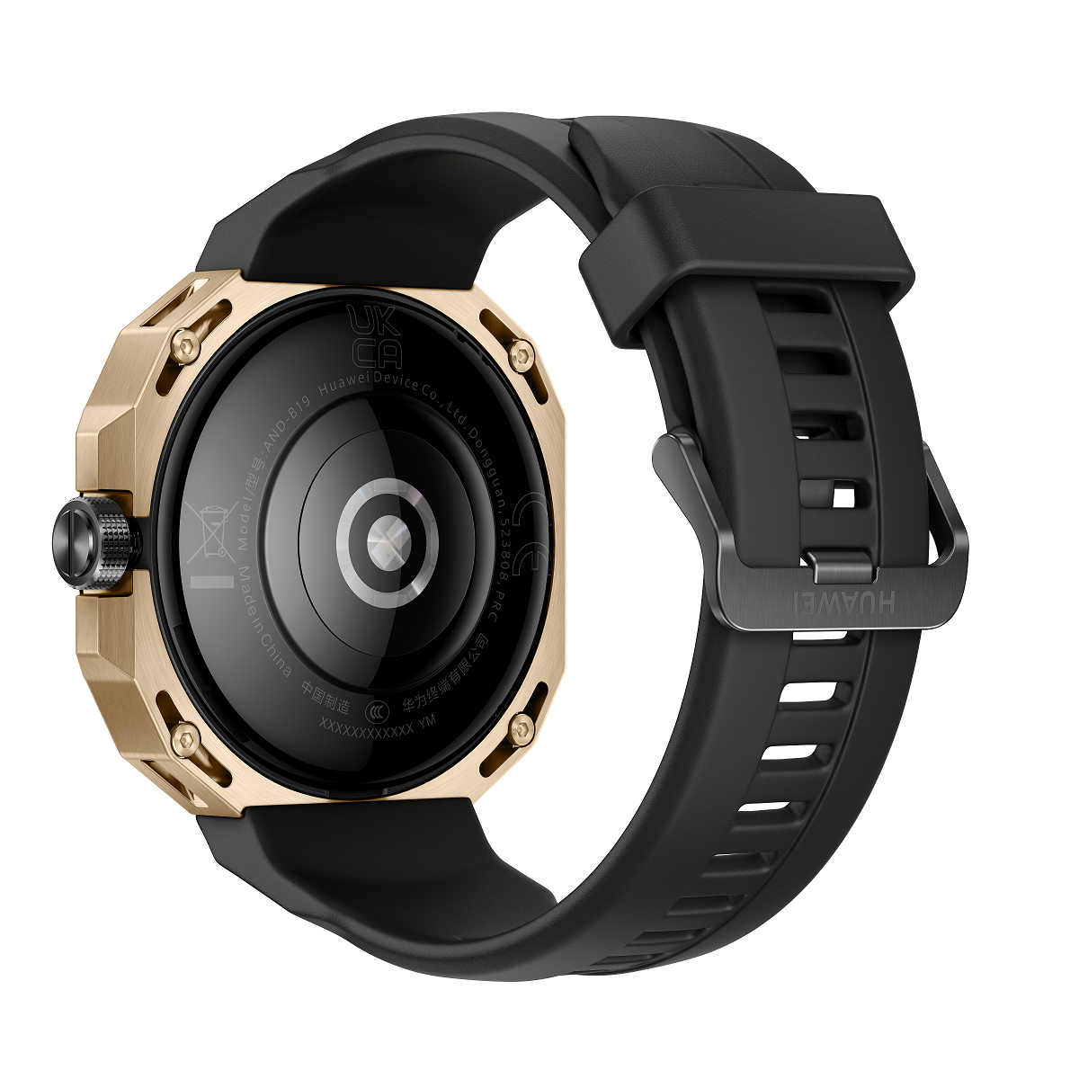 HUAWEI WATCH GT Cyber, thêm một đồng hồ thông minh chất từ Huawei - Arnold ProductImage Gold Rear Right PNG RGB 20220830