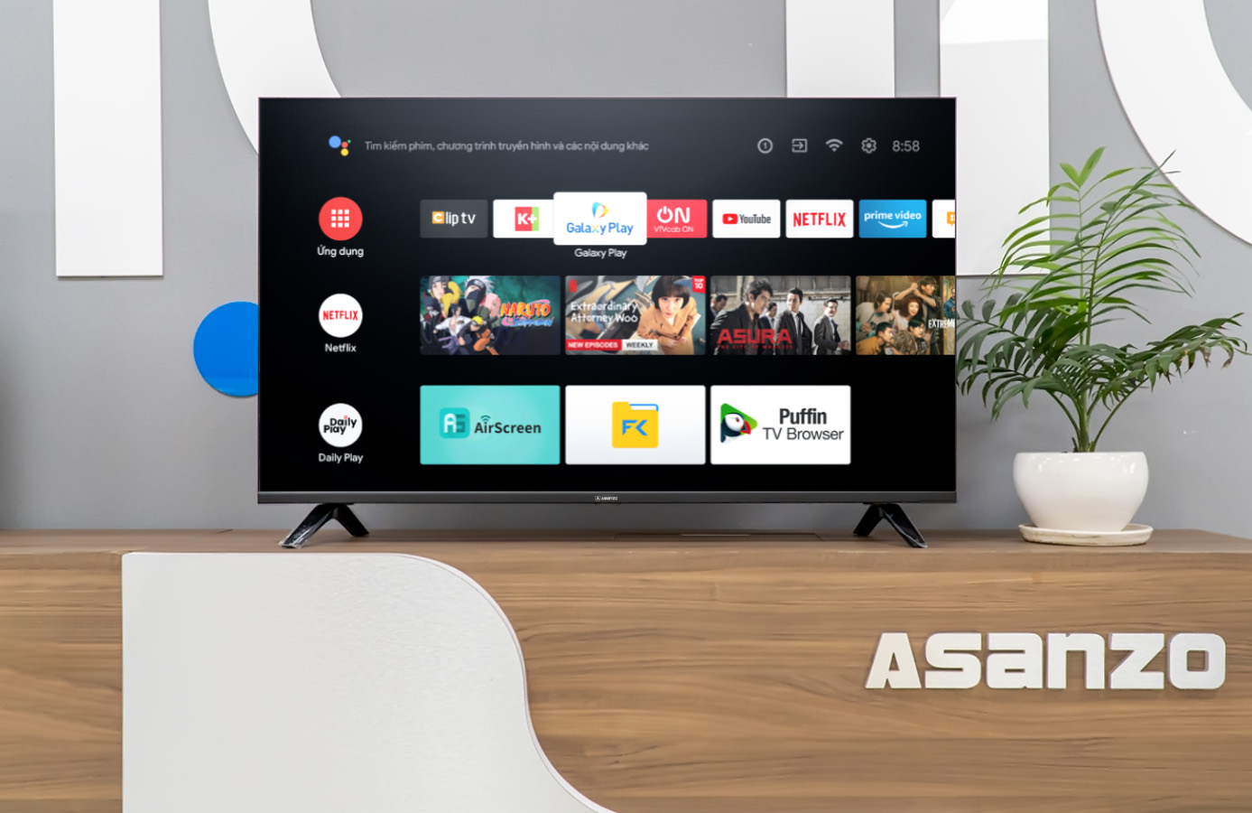 Asanzo ra TV Android R 43 inch giá 5,5 triệu đồng - PR 1
