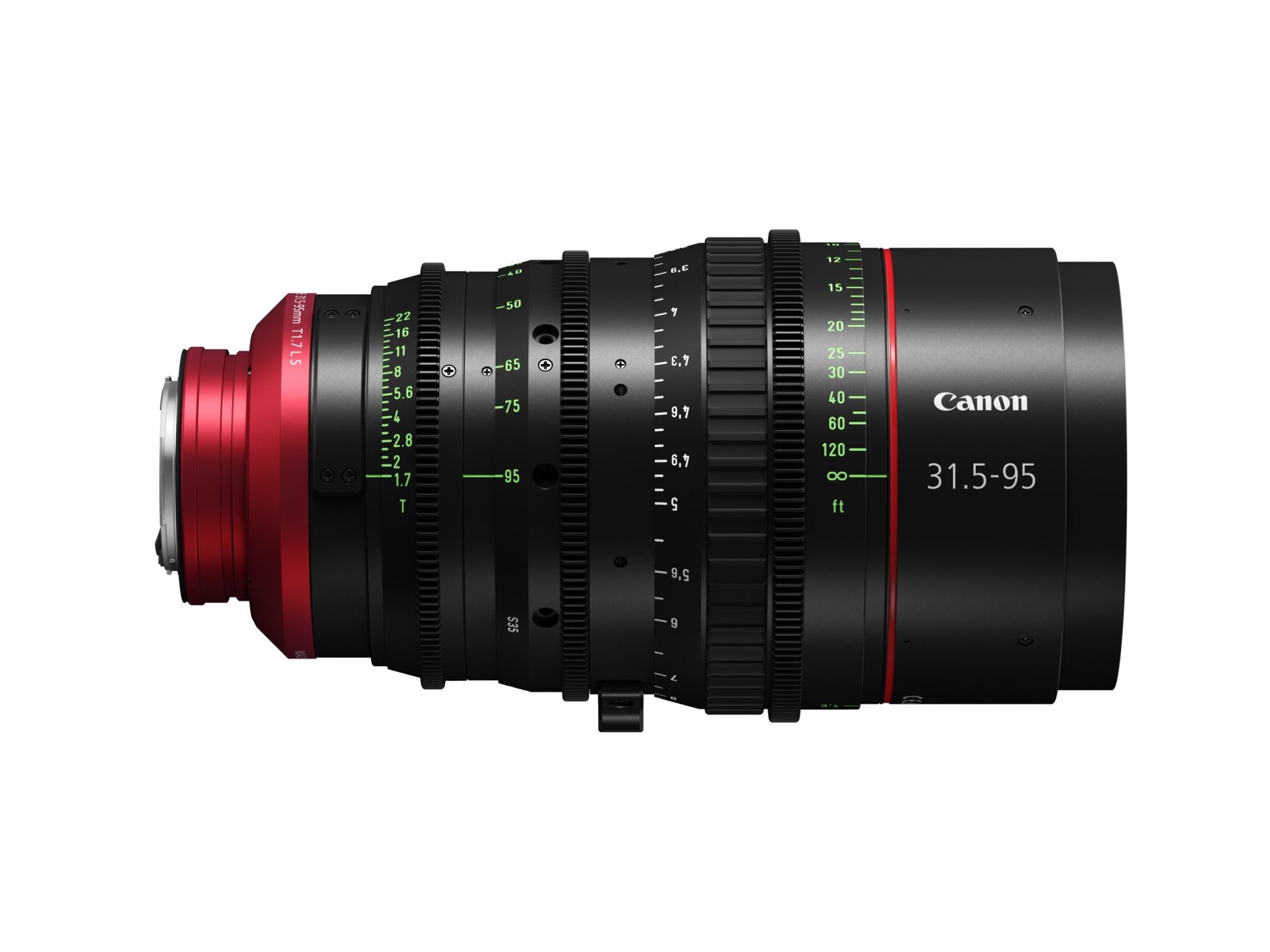 Canon ra ống kính EF Cinema với ống kính Flex Zoom tương thích với siêu cảm biến 35mm - CN E31.5 95mm scaled 1