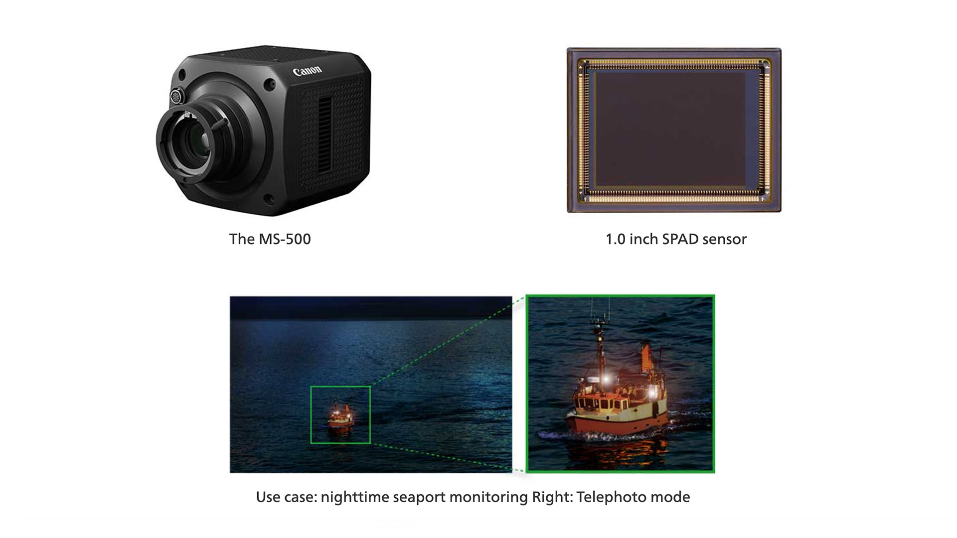 Canon phát triển máy quay ghi được hình ảnh màu của chủ thể cách xa nhiều cây số, ngay cả khi trời tối - CanonMS 500 05