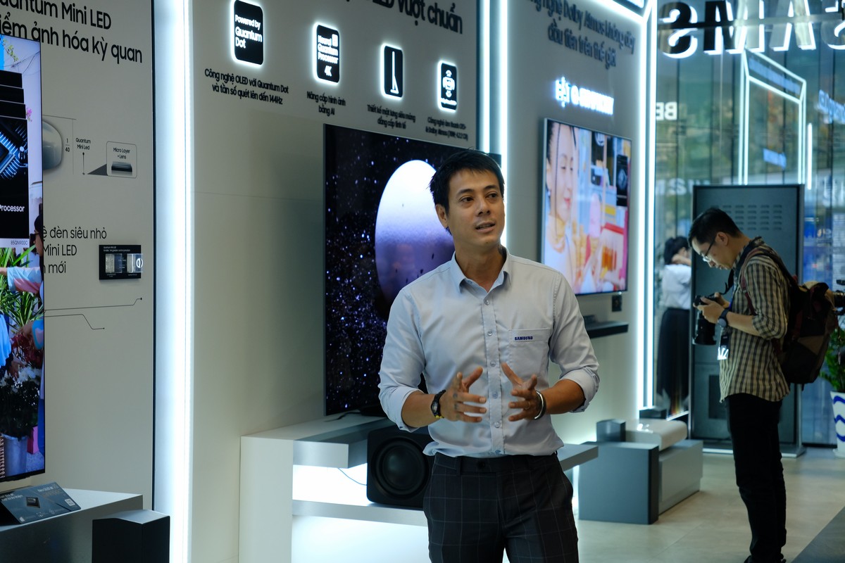 Sản phẩm nghe nhìn Samsung 2023, kết hợp SmartThings, thông minh, đẹp, tiện dụng - DSCF8603