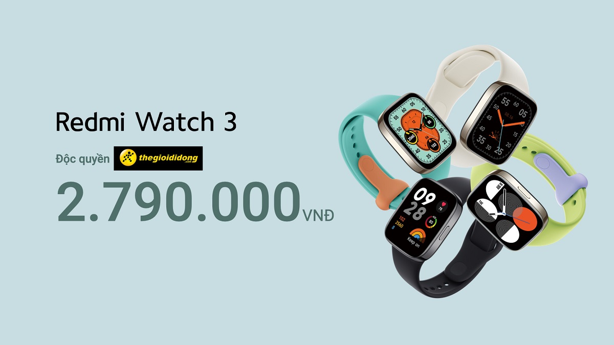 Xiaomi ra mắt đồng hồ thông minh Redmi Watch 3 luyện thể thao, nghe gọi, chống nước - z4224155553685 955024b5220128f348219a55e7a5de7d