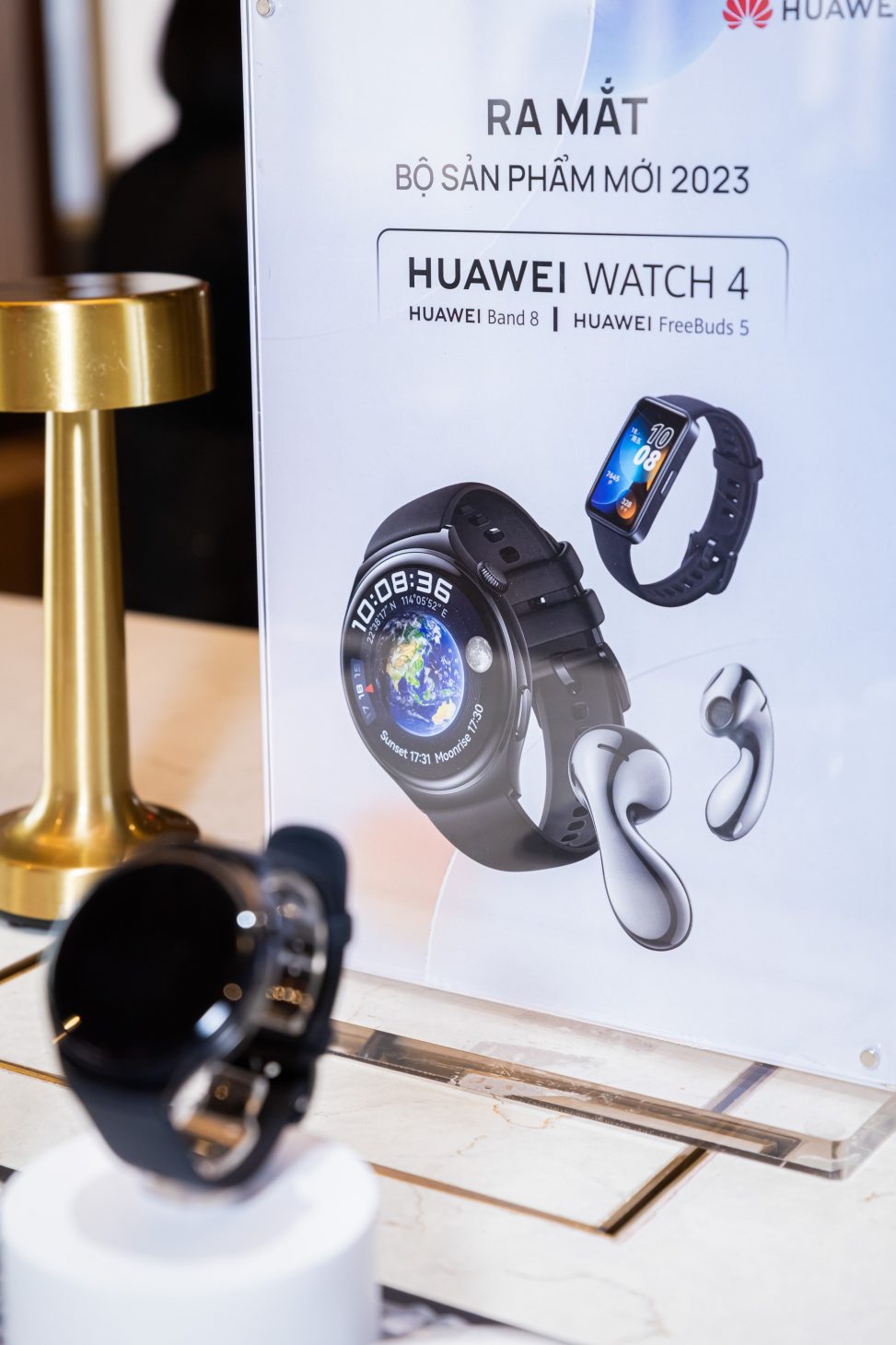 Ra Huawei Watch 4, Huawei Freebuds 5 và Huawei Band 8, Huawei phủ sóng hoạt động hè - HUAWEI RAMATSANPHAM 2023 8