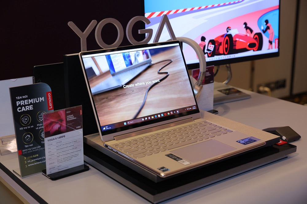 Lenovo công bố loạt laptop 2023 tích hợp nhiều công nghệ AI, hướng tới tính bền vững - Yoga 9i