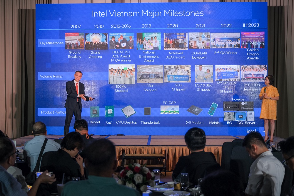 Các dự án chính phủ sẽ nhận được nhiều ưu tiên hơn của Intel  trong thời gian tới - intel vietnam media day 2023 05