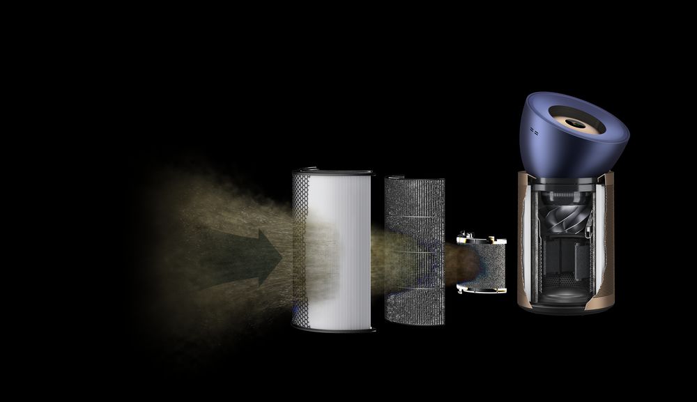 Dyson ra mắt máy lọc không khí và máy hút bụi sở hữu công nghệ mới nhất - BP04 Mang loc
